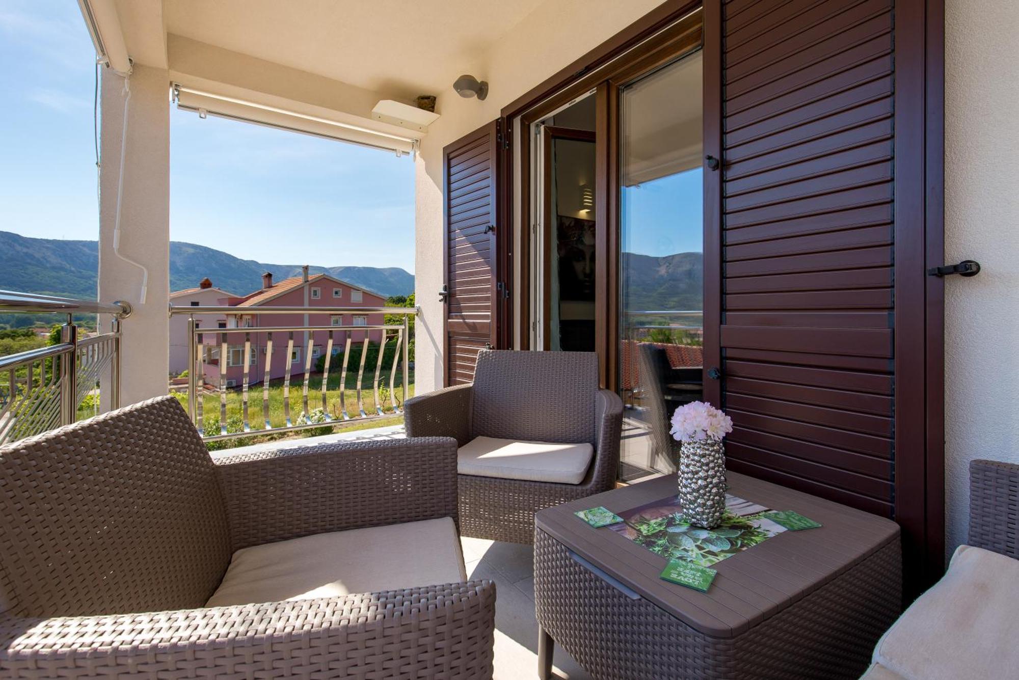Apartment Coralina Baška Exteriér fotografie